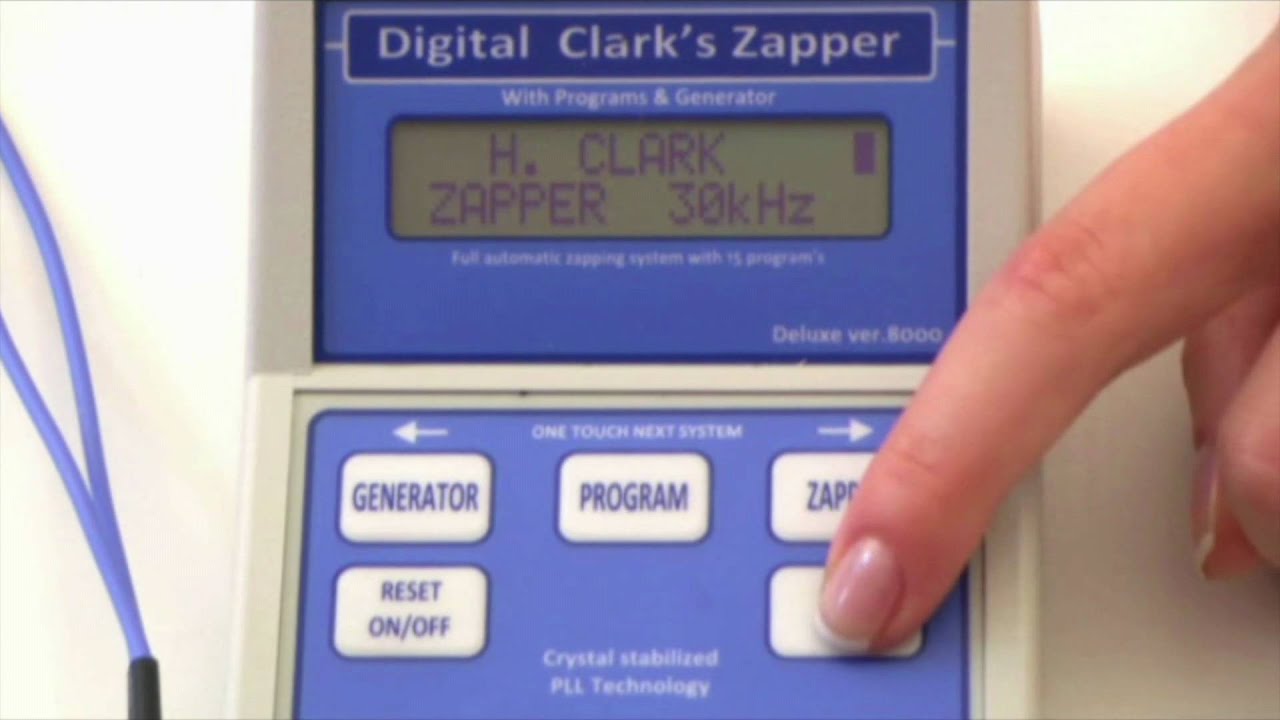 zapper clark - maquina